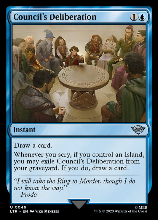 Council's Deliberation - carta Magic The Gathering