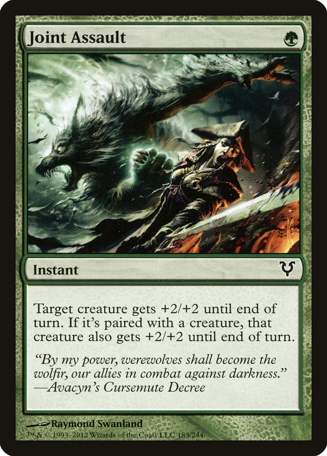 Joint Assault - carta Magic The Gathering