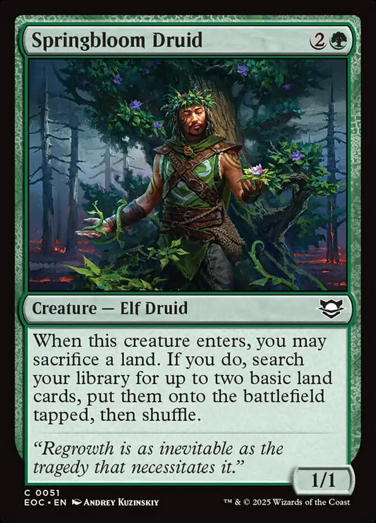 Springbloom Druid - EOC-051-NF-STD