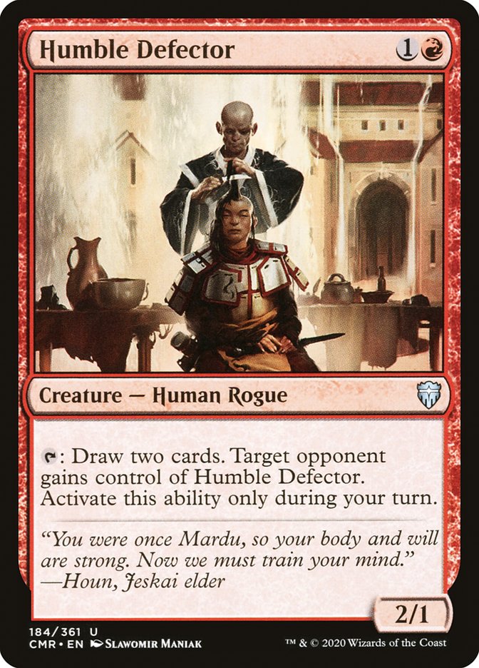 Humble Defector - carta Magic The Gathering