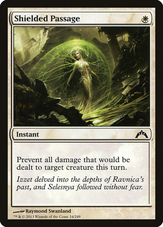 Shielded Passage - carta Magic The Gathering