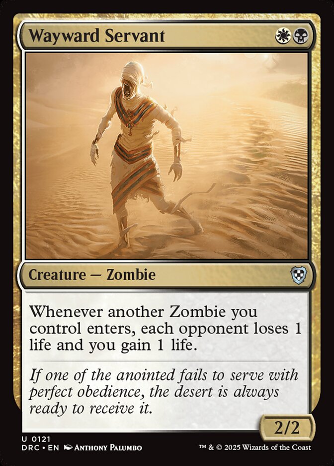 Wayward Servant - carta Magic The Gathering