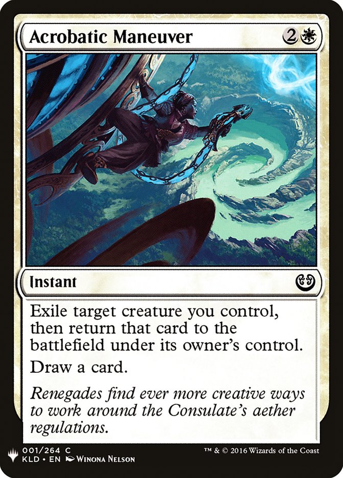 Acrobatic Maneuver - carta Magic The Gathering