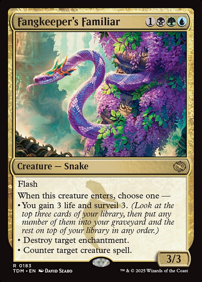 Fangkeeper's Familiar - carta Magic The Gathering