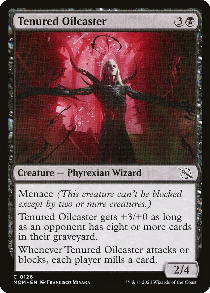 Tenured Oilcaster - carta Magic The Gathering