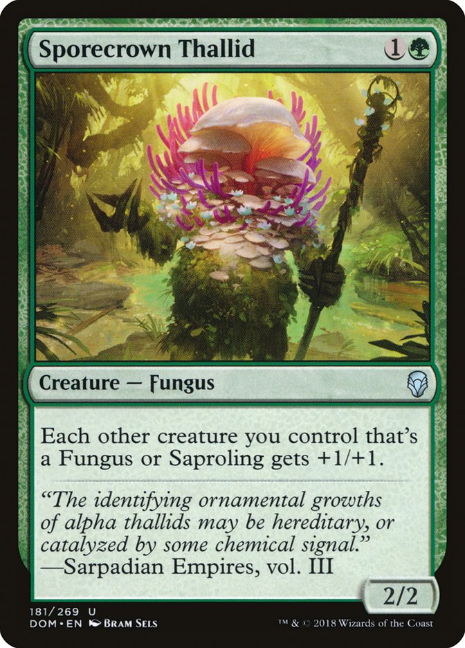 Sporecrown Thallid - carta Magic The Gathering