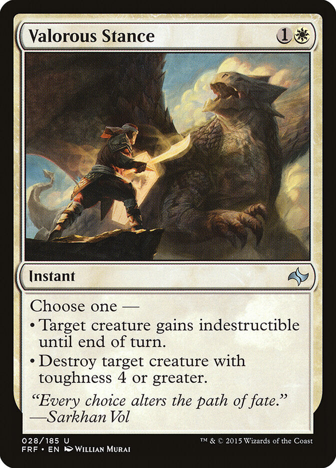 Valorous Stance - carta Magic The Gathering