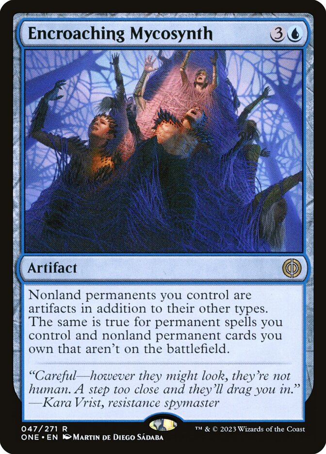 Encroaching Mycosynth - carta Magic The Gathering