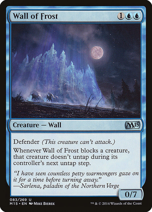 Wall of Frost - M15-083-NF-STD