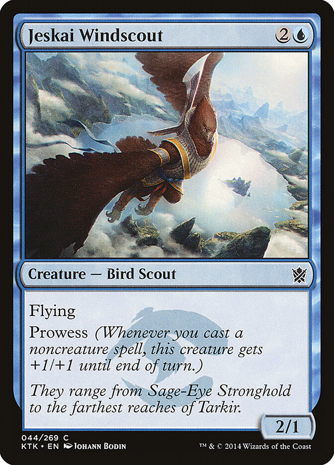 Jeskai Windscout - carta Magic The Gathering