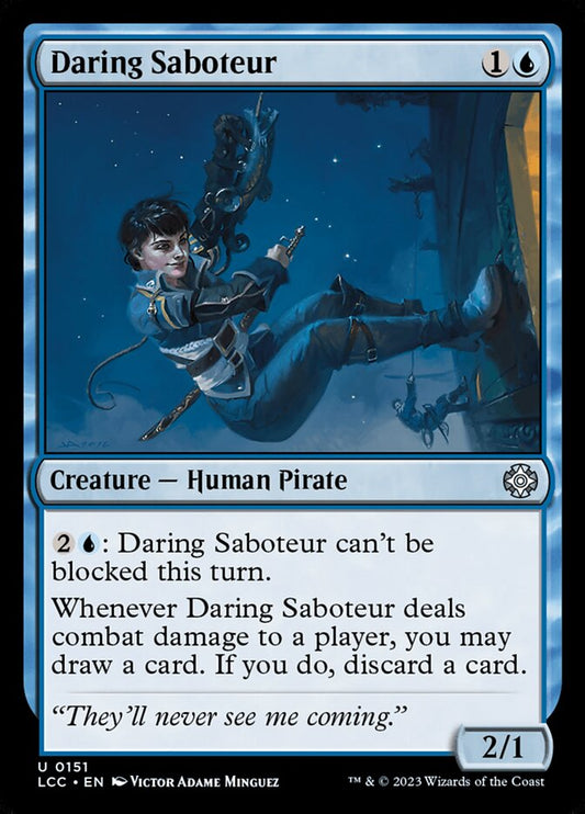 Daring Saboteur - carta Magic The Gathering