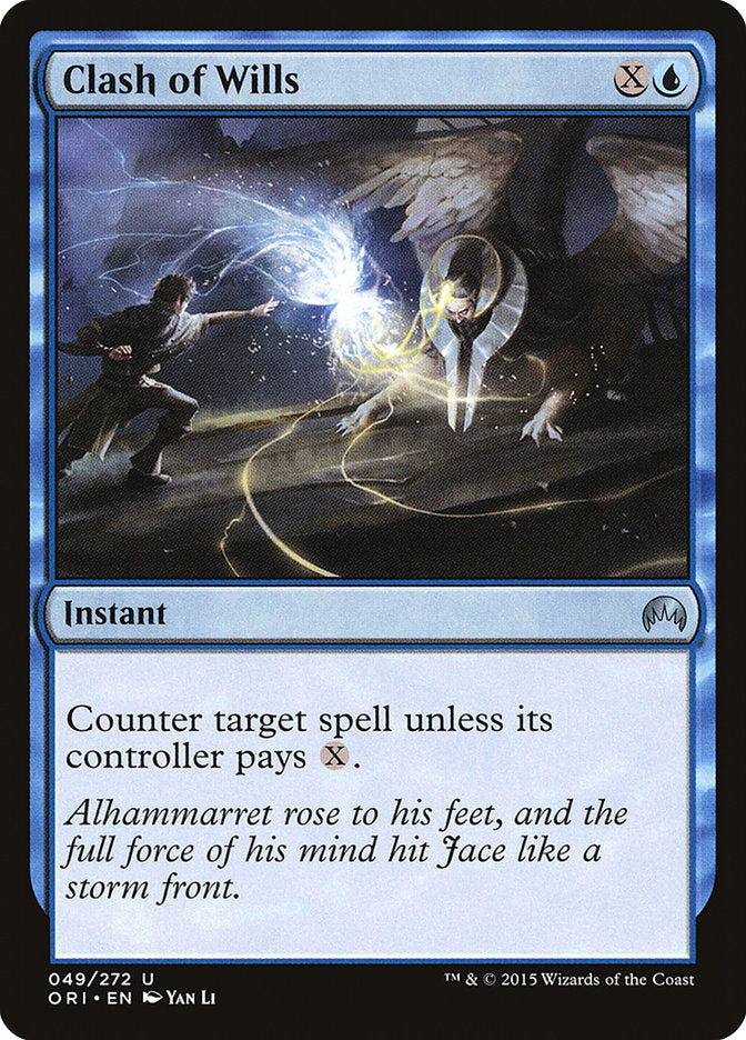 Clash of Wills - carta Magic The Gathering