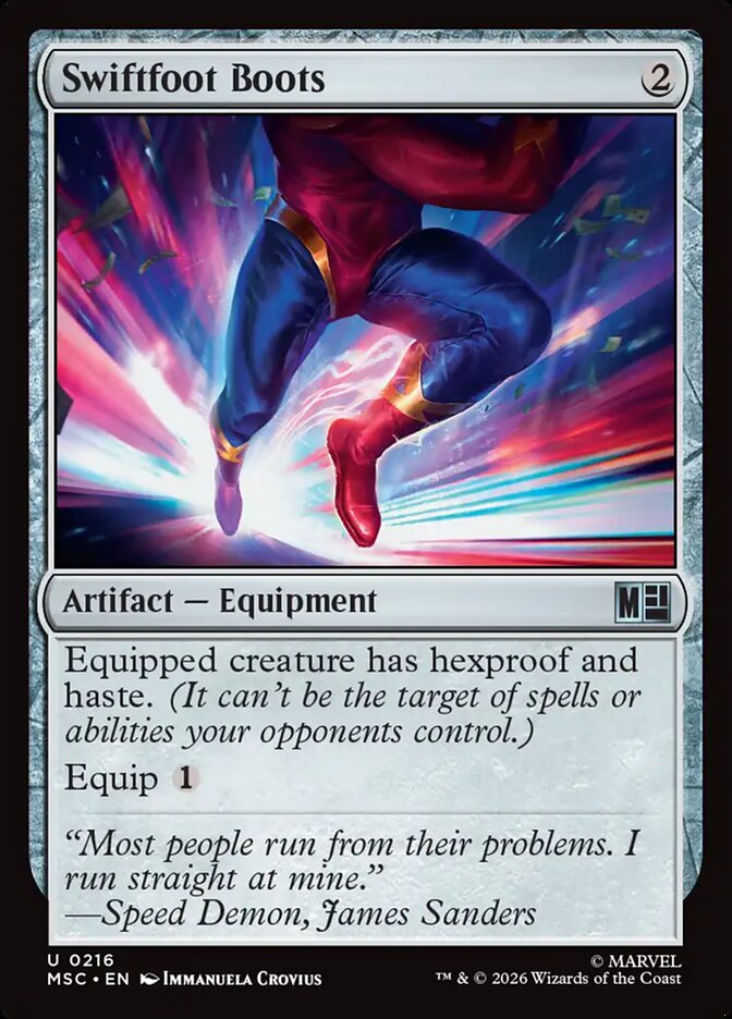 Swiftfoot Boots - carta Magic The Gathering