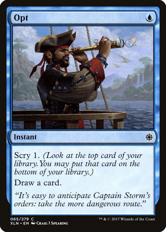 Opt - carta Magic The Gathering