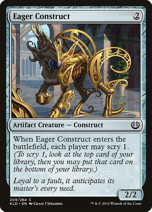Eager Construct - carta Magic The Gathering