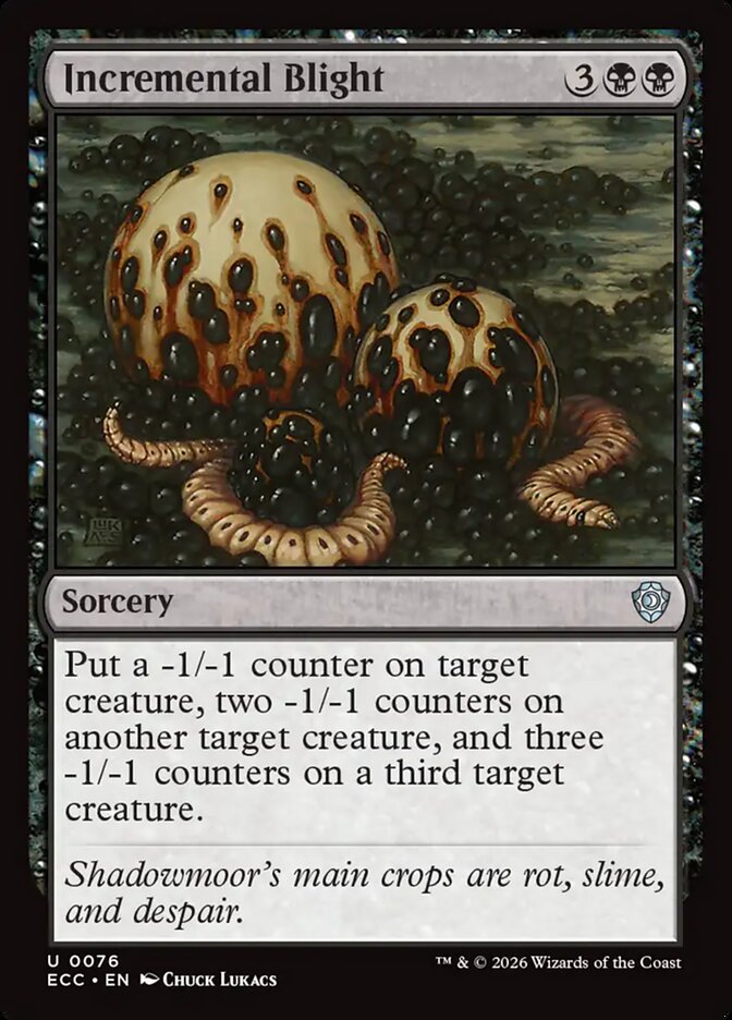 Incremental Blight - carta Magic The Gathering
