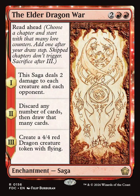 The Elder Dragon War - carta Magic The Gathering