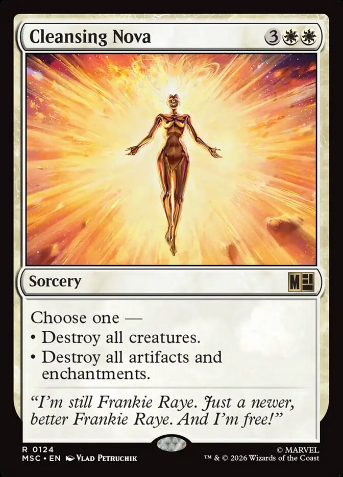Cleansing Nova - carta Magic The Gathering