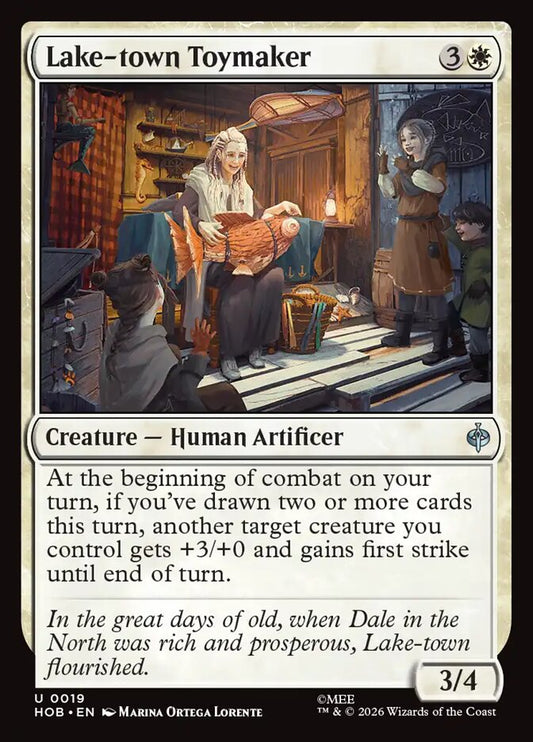 Lake-town Toymaker - carta Magic The Gathering