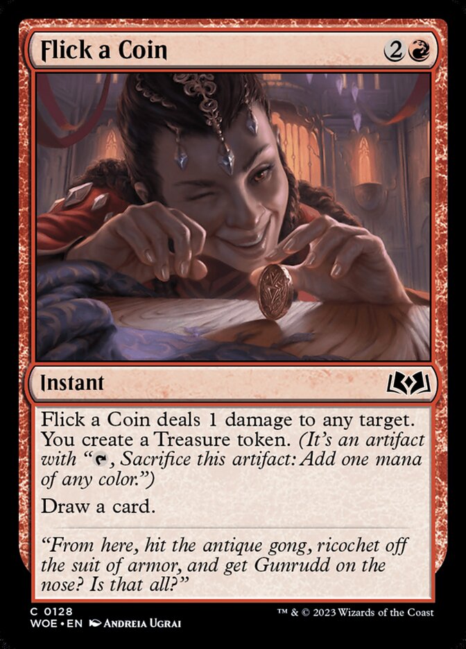 Flick a Coin - WOE-128-NF-STD