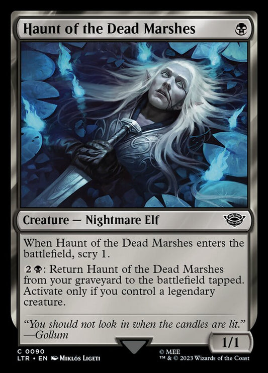 Haunt of the Dead Marshes - carta Magic The Gathering