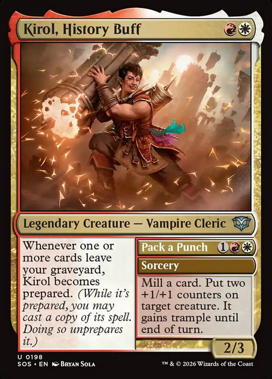 Kirol, History Buff // Pack a Punch - SOS-198-NF-LDG