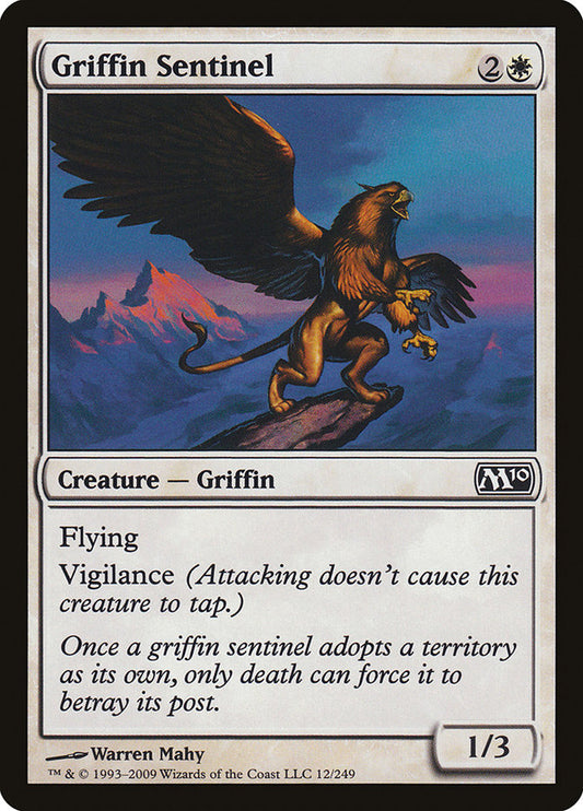 Griffin Sentinel - carta Magic The Gathering