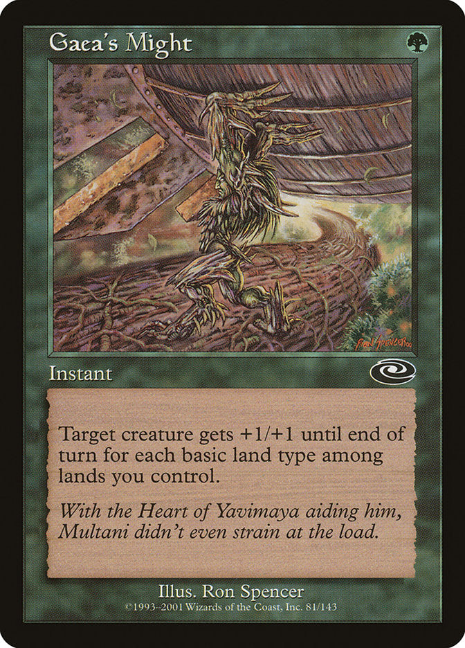 Gaea's Might - carta Magic The Gathering