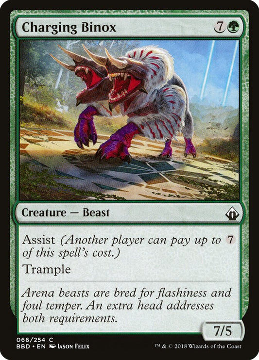 Charging Binox - carta Magic The Gathering