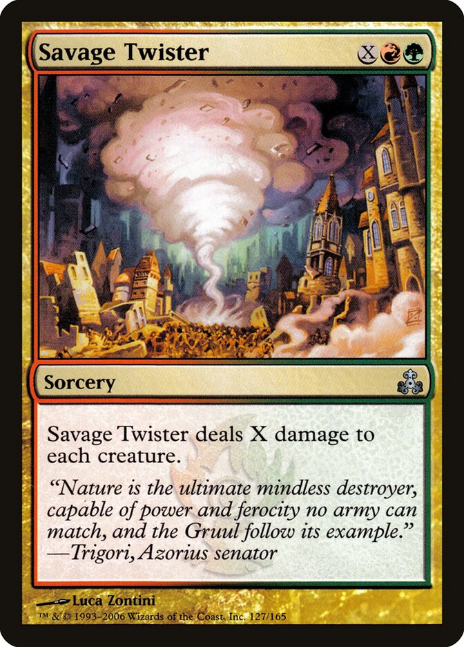 Savage Twister - carta Magic The Gathering