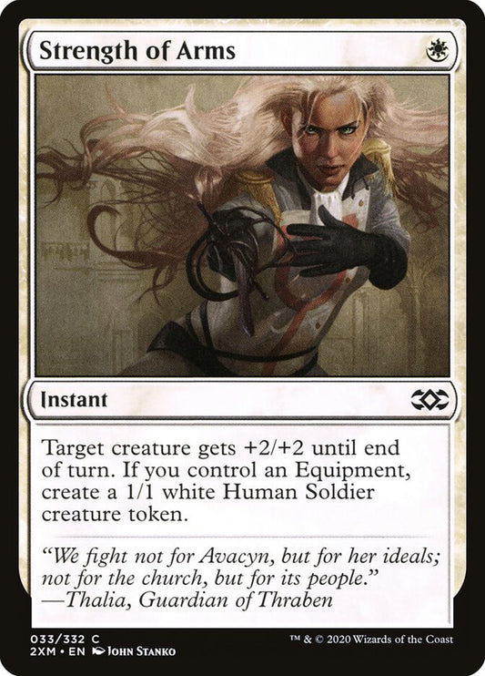 Strength of Arms - carta Magic The Gathering