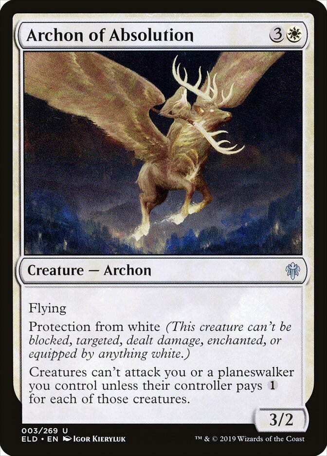 Archon of Absolution - carta Magic The Gathering