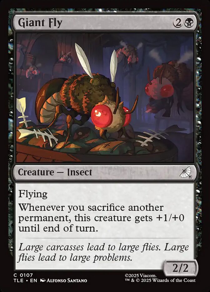 Giant Fly - carta Magic The Gathering