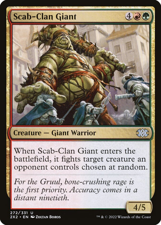 Scab-Clan Giant - carta Magic The Gathering