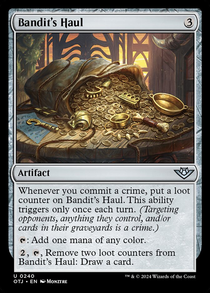 Bandit's Haul - carta Magic The Gathering