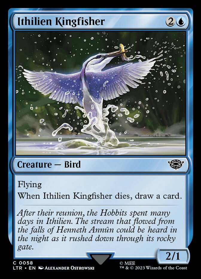 Ithilien Kingfisher - LTR-058-NF-STD