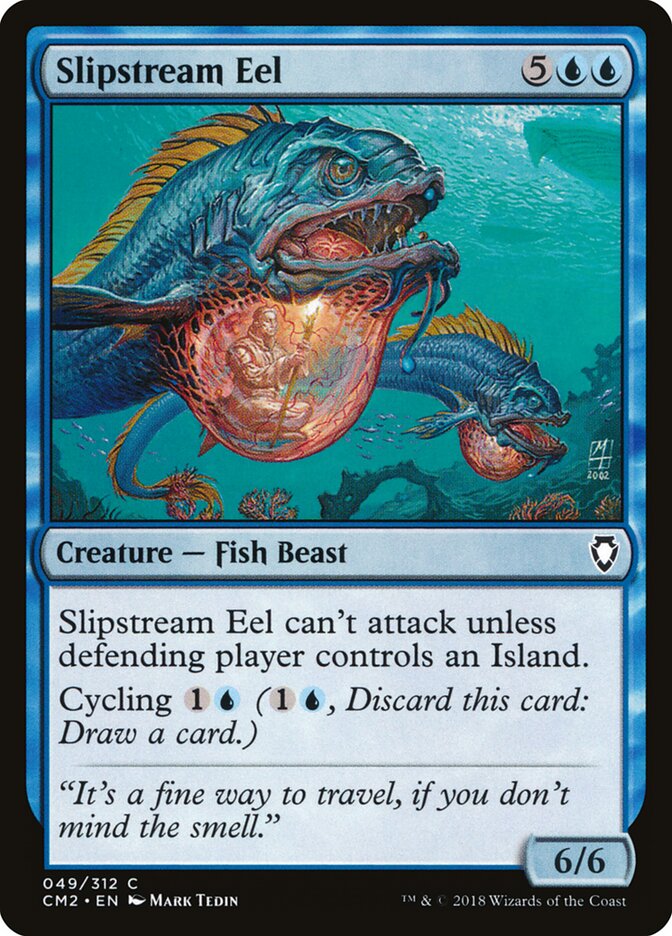 Slipstream Eel - carta Magic The Gathering