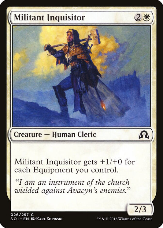 Militant Inquisitor - carta Magic The Gathering