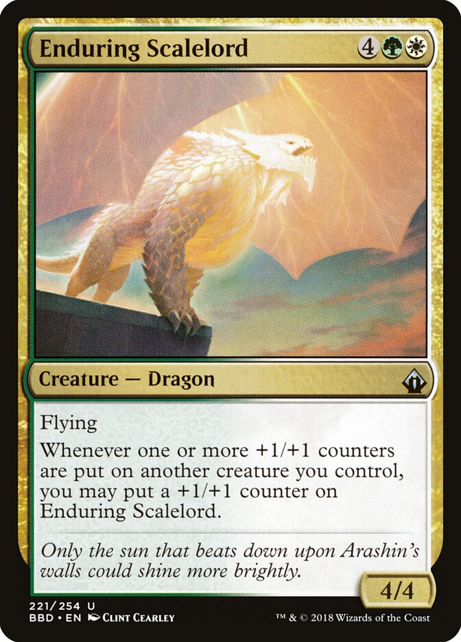 Enduring Scalelord - carta Magic The Gathering