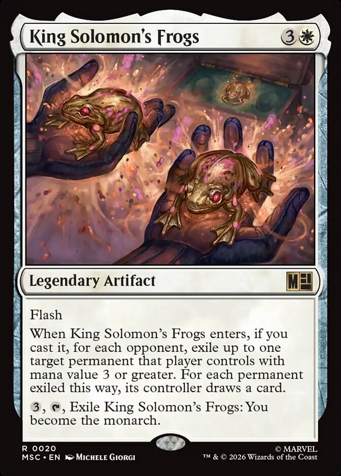 King Solomon's Frogs - carta Magic The Gathering