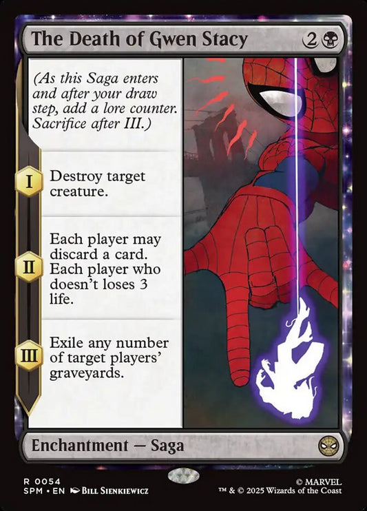 The Death of Gwen Stacy - SPM-054-NF-ENC