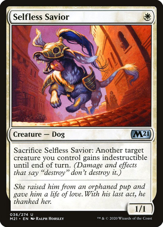 Selfless Savior (M21)