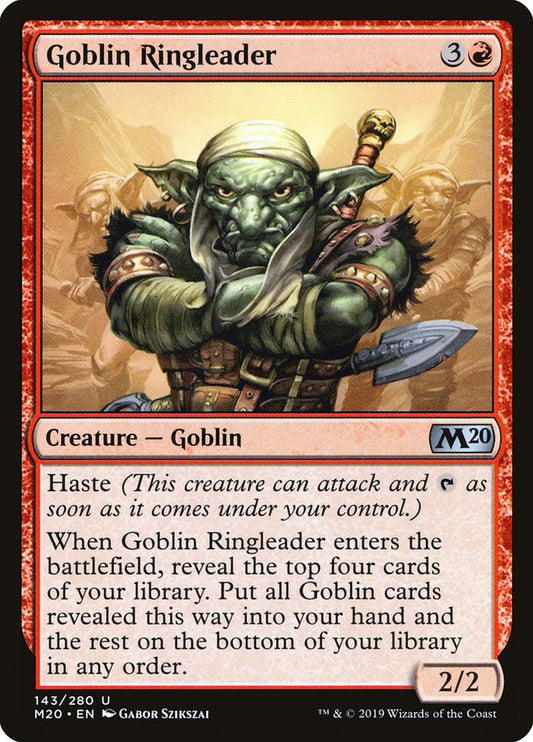 Goblin Ringleader - carta Magic The Gathering