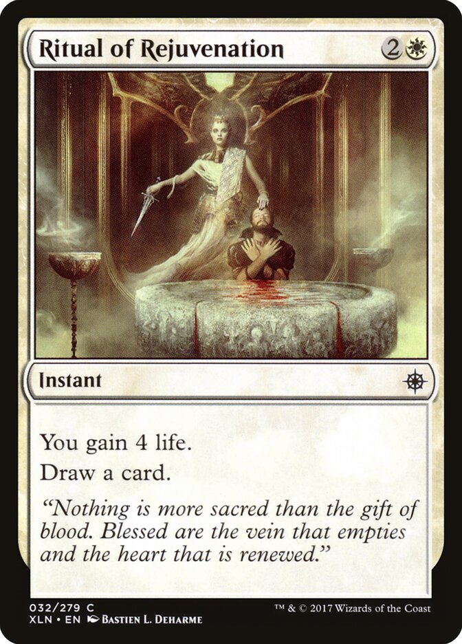 Ritual of Rejuvenation - carta Magic The Gathering