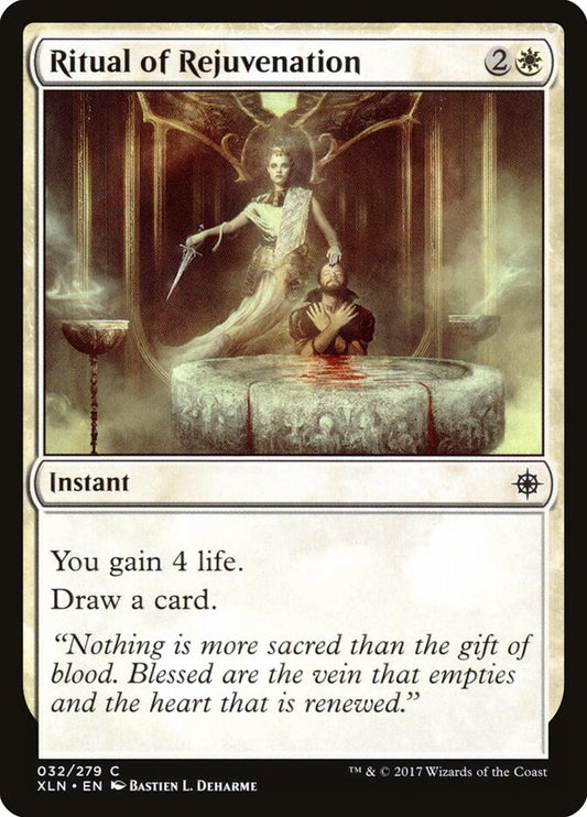 Ritual of Rejuvenation - carta Magic The Gathering