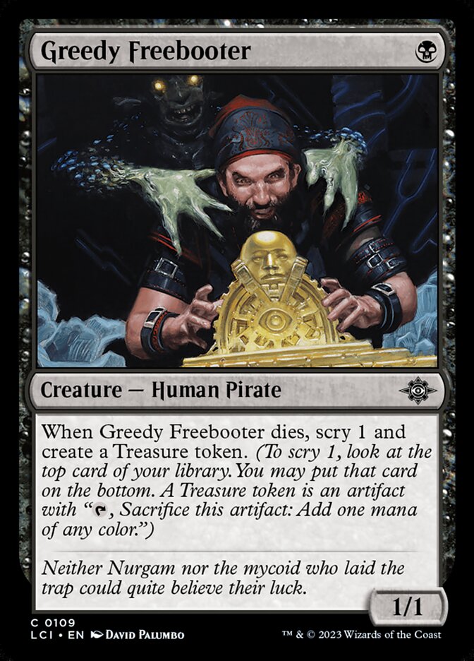 Greedy Freebooter - carta Magic The Gathering