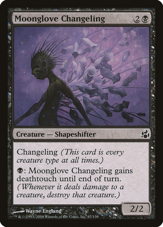 Moonglove Changeling - carta Magic The Gathering