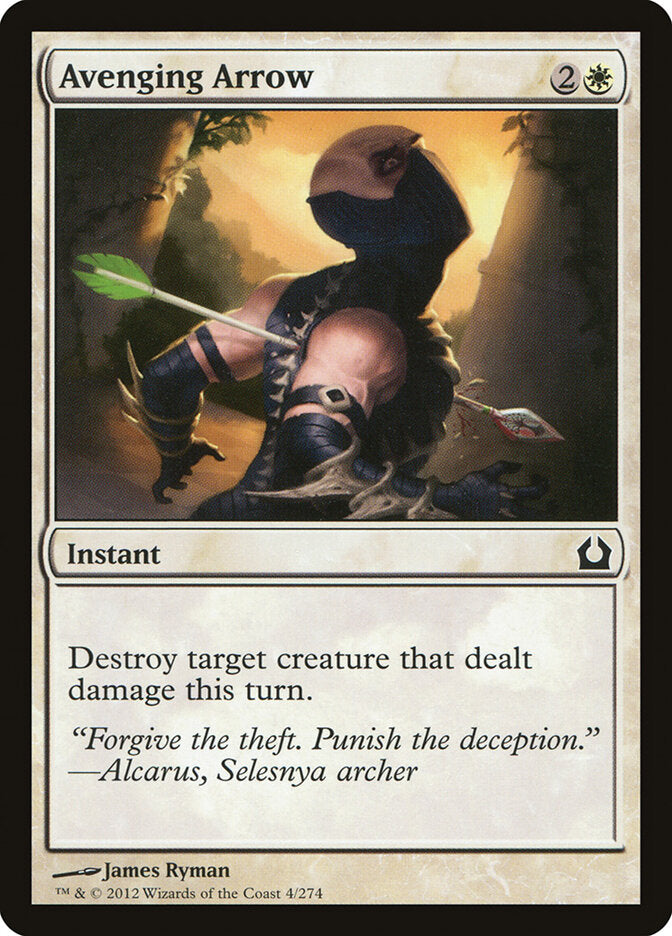 Avenging Arrow - carta Magic The Gathering