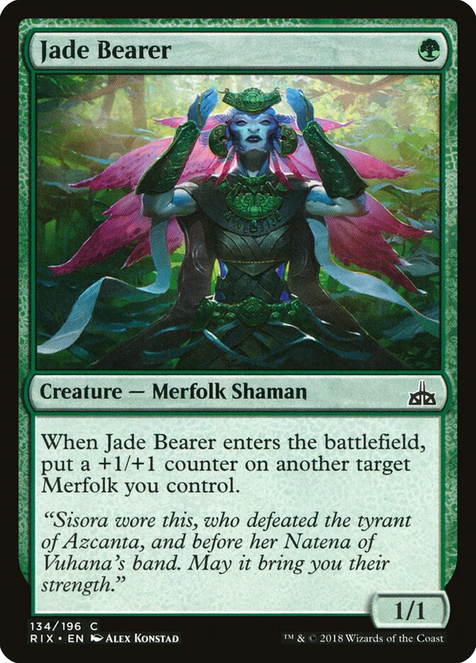 Jade Bearer - carta Magic The Gathering