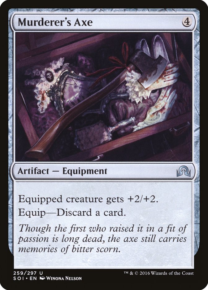Murderer's Axe - carta Magic The Gathering